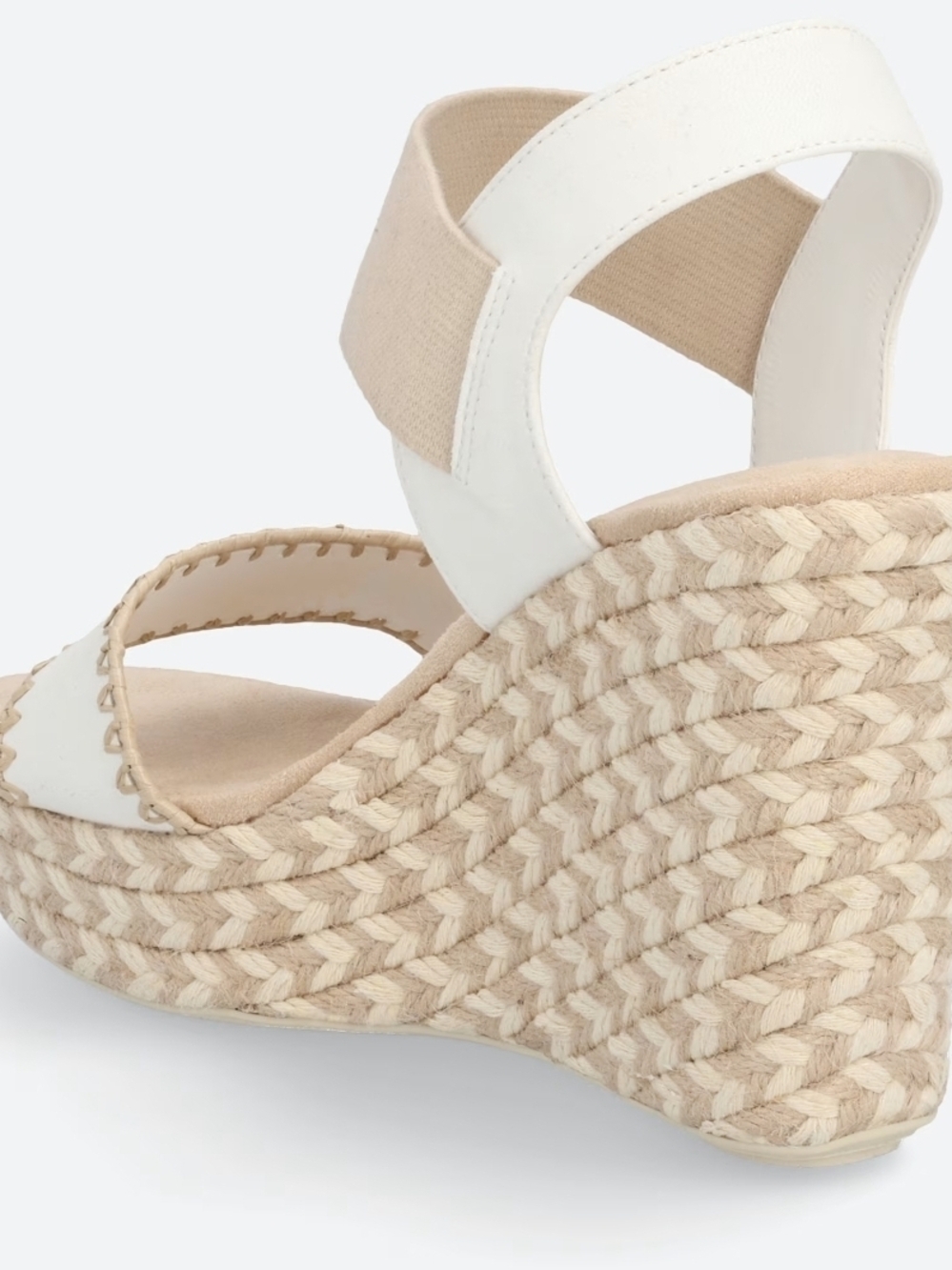 MIA Gracce Espadrille Wedges Sz 7.5 NWOT #Boho Style #beach #coastal - Picture 2 of 6